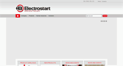 Desktop Screenshot of electrostart.com